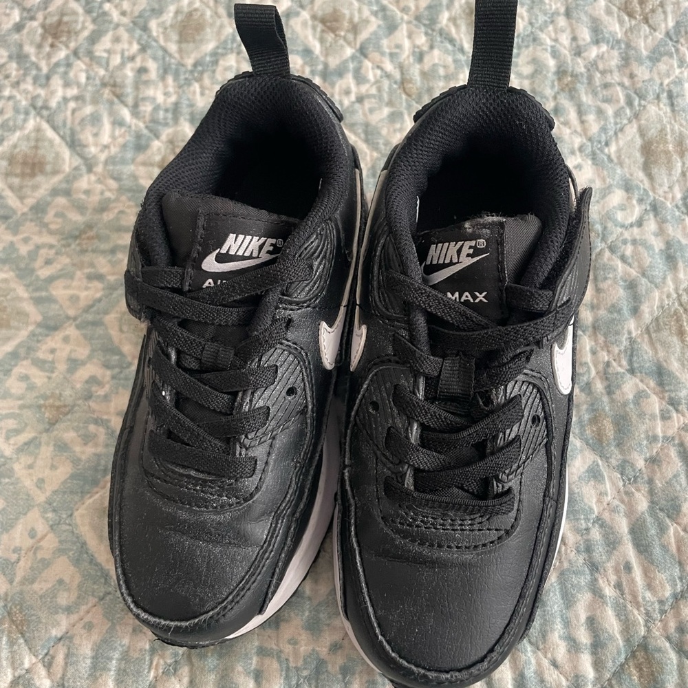 Nike Kids Air Max Black Shoes